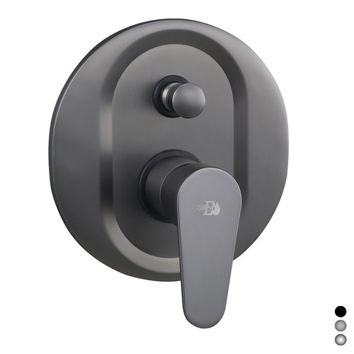 DH 234-L145-NS MISCELATORE MONOCOMANDO INCASSO DOCCIA CON DEVIATORE SERIE LIZZY