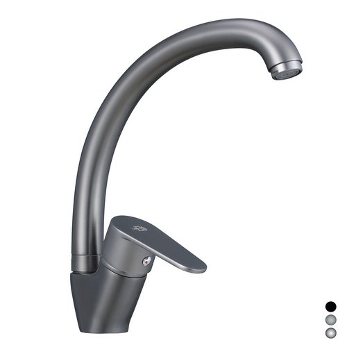 DH 234-L162-CR MISCELATORE MONOCOMANDO LAVELLO CANNA ALTA SERIE LIZZY