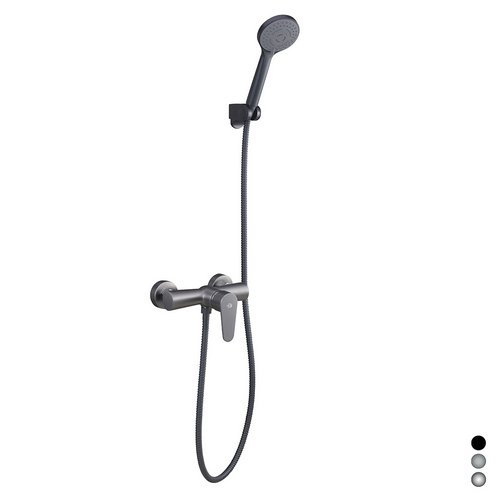 DH 234-L170-CR MISCELATORE MONOCOMANDO ESTERNO DOCCIA SERIE LIZZY