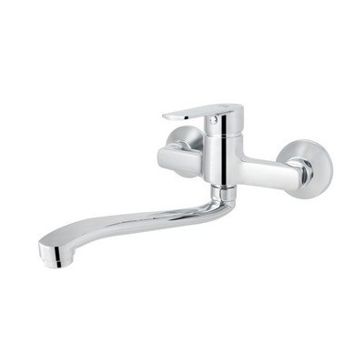 DH 234-M150-CR MISCELATORE MONOCOMANDO LAVELLO A MURO MARGOT