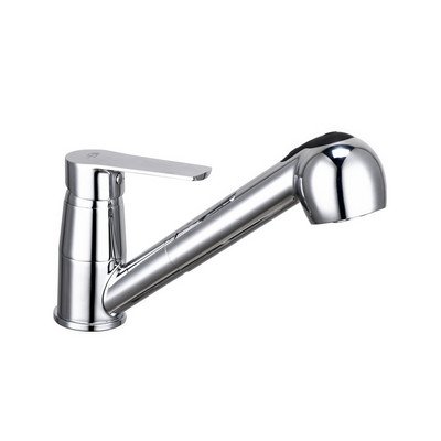 DH 234-M161-CR MISCELATORE MONOCOMANDO LAVELLO CON DOCCETTA ESTR. MARGOT