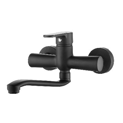 DH 234-P150-CR MISCELATORE MONOCOMANDO LAVELLO A MURO SERIE PACO