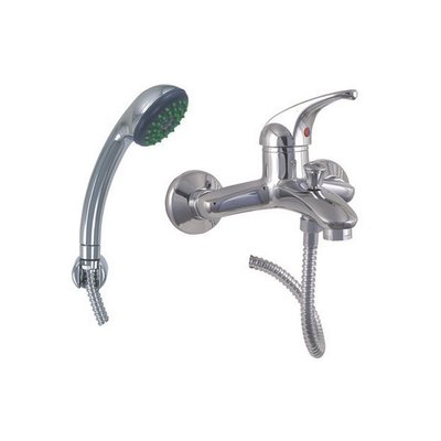 EUROR 239-R031 MONOCOMANDO VASCA DUPLEX CON DOCCETTA ANTICALCARE SERIE MARZIA