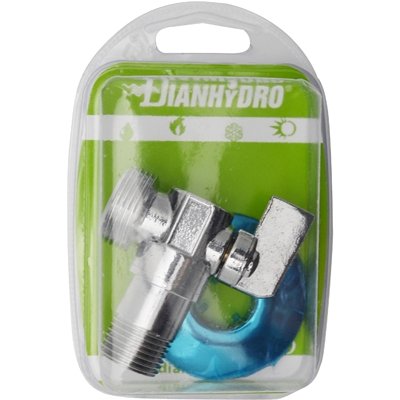 FAIDF 240-910Y RUBINETTO A SFERA PER LAVATRICE BLISTER