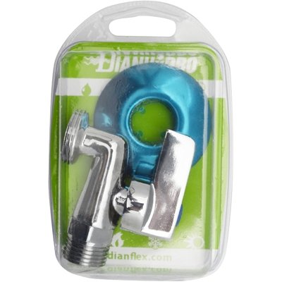 FAIDF 240-M6030Y RUBINETTO LAVATRICE A SFERA PESANTE IN OTTONE CROMATO BLISTER