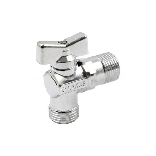 TIEMM RUBINETTO LAVATRICE MM CON LEVETTA CROMATA WASH 1/2 x 3/4