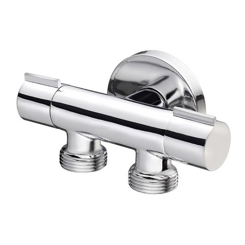 DEBOR RUBINETTO MINIMALE DOPPIO COMPATTO 1/2 x 3/4 X 3/4