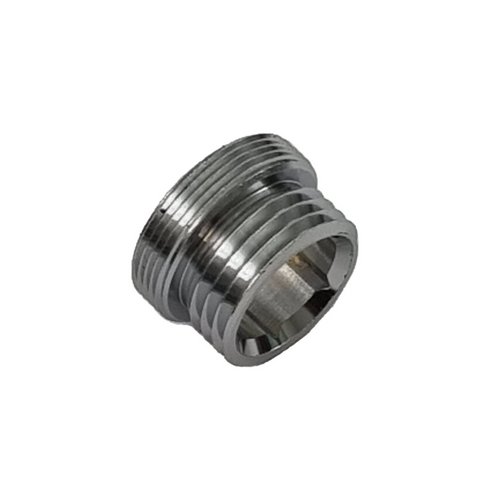 DH    RACCORDO IN OTTONE CROMO M24X1 X M1/2 M24x1 x M1/2