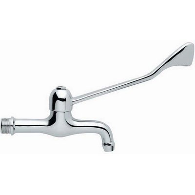 IDRAL 242-100 RUBINETTO INCLINATO CON LEVA CLINICA