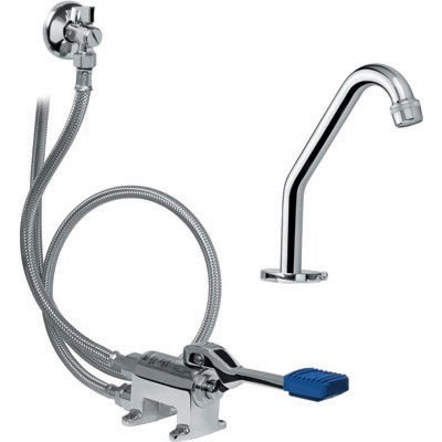 IDRAL 242-120 KIT RUBINETTO PEDALE 1 VIA ESTERNO A PAVIMENTO