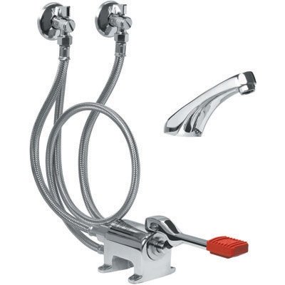 IDRAL 242-124 KIT MISCELATORE MONOPEDALE ESTERNO A PAVIMENTO