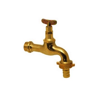 DH 244-304-04 RUBINETTO PORTAGOMMA TEDESCO PESANTE CON CHIAVE LEVABILE