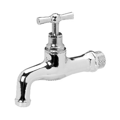 BUGAT 244-311-04 RUBINETTO A VITONE IN OTTONE CROMATO