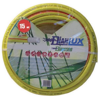 DH 244-319-12 TUBO DA GIARDINO GIALLO DIANLUX MT 15