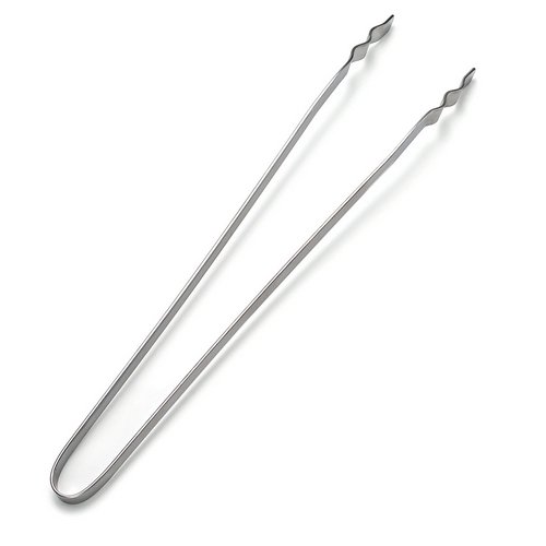 ESCLU PINZA PER GRIGLIA IN ACCIAIO INOX BBQ TONGS STAINLESS
