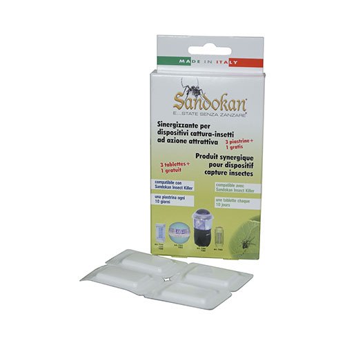 SANDO 244-G7356 4 PZ PIASTRINE ATTRATTIVE PRO ATTRACTINS TABS