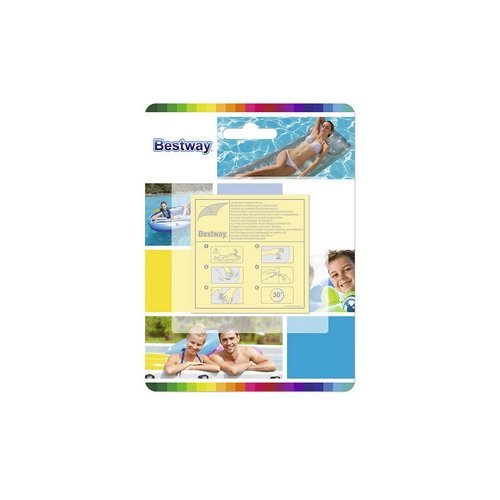 BESTW KIT DI RIPARAZIONE PISCINE E GONFIABILI BESTWAY