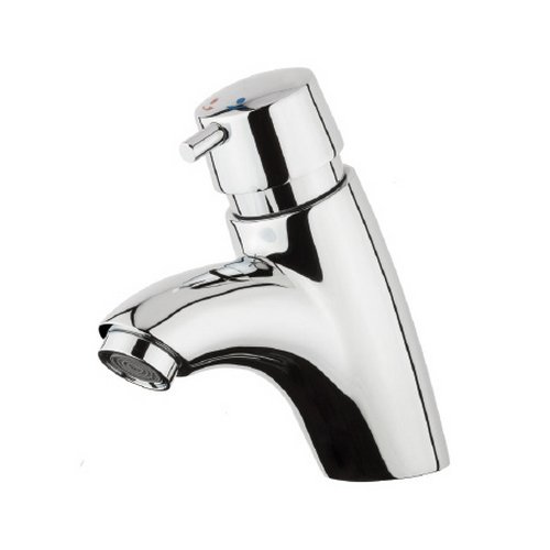 MCM 245-104 MISCELATORE LAVABO TEMPORIZZATO COASSIALE CON REGOLAZIONE TEMPO