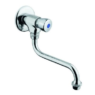 IDRAL 245-323 RUBINETTO A SNODO A PULSANTE DA PARETE CON ARRESTO TEMPORIZZATO