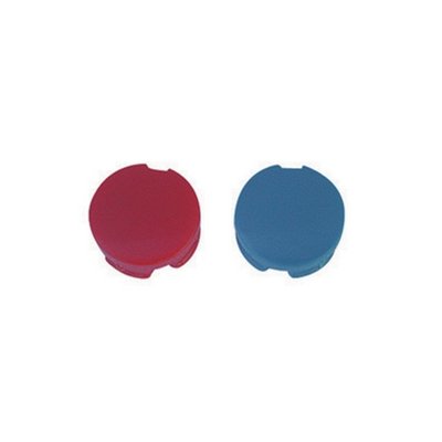 ZUCCH 266-99467 PLACCHETTE ROSSO/BLU PER MANIGLIE ZUCCHETTI