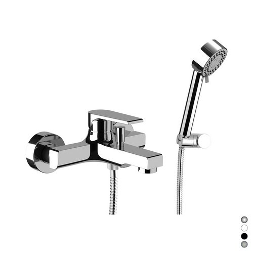 MARIA 272-C530-NO MONOCOMANDO VASCA ESTERNO CON ACCESSORI LINEA ARTIC