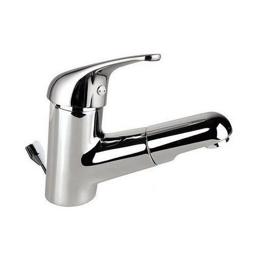 MARIA 272-E016 MISCELATORE MONOCOMANDO LAVABO CON BOCCA ESTRAIBILE EPIC