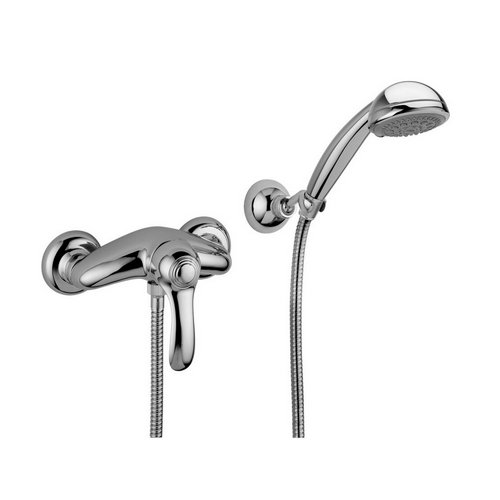PAFFO MISCELATORE MONOCOMANDO ESTERNO DOCCIA LINEA FLAVIA Cromo