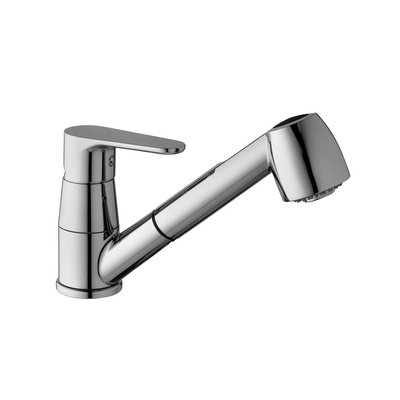 PAFFO 274-G761 MISCELATORE MONOC. LAVELLO C/DOCCIA ESTRAIBILE LINEA GREEN