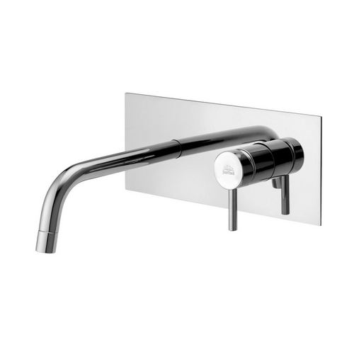 PAFFO MISCELATORE INCASSO LAVABO CON BOCCA LINEA STICK Cromo bocca L. 248 mm