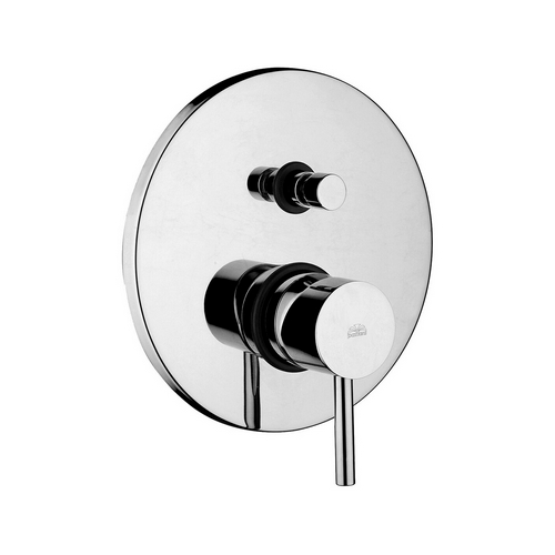 PAFFO MISCELATORE INCASSO DOCCIA 2 USCITE STICK Cromo