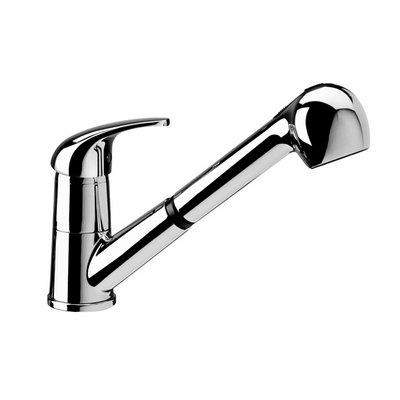 PAFFO 274-N361 MISCELATORE MONOC. LAVELLO CON DOCCIA ESTRAIBILE NETTUNO DUE