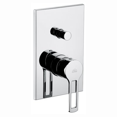 PAFFO 274-R545 MISCELATORE MONOC. INCASSO DOCCIA CON DEVIATORE LINEA RINGO