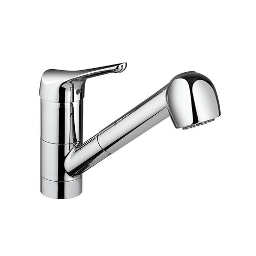 MAMOL MISCELATORE MONOCOMANDO LAVELLO CON DOCCIA ESTRAIBILE M2 Cromo