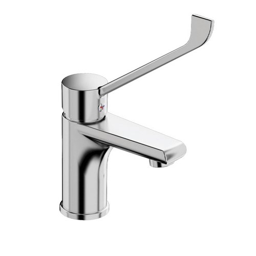 TIEMM 276-T315 MISCELATORE MONOCOMANDO LAVABO CON LEVA CLINICA LINEA TEN