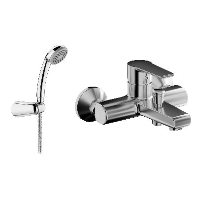 TIEMM 276-T330 MISCELATORE MONOCOMANDO VASCA CON ACCESSORI LINEA TEN