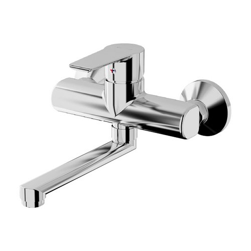 TIEMM 276-T350 MISCELATORE MONOCOMANDO LAVELLO A MURO LINEA TEN
