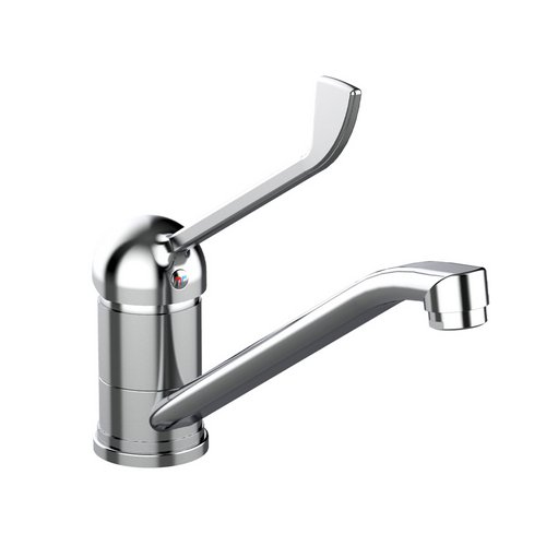 TIEMM 276-T365 MISCELATORE MONOCOMANDO LAVELLO LEVA CLINICA FRONTALE LINEA TEN