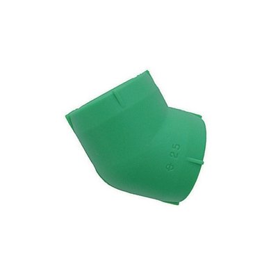 DH 300-200-G20 GOMITO LISCIO 45° IN POLIPROPILENE