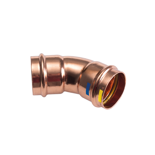 IBP   CURVA A 45Â° FF A PRESSARE PER ACQUA E GAS B ONE Diam. 35