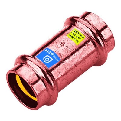 FRABO MANICOTTO C/BATTUTA A PRESSIONE  FF ACQUA/GAS Diam. 35