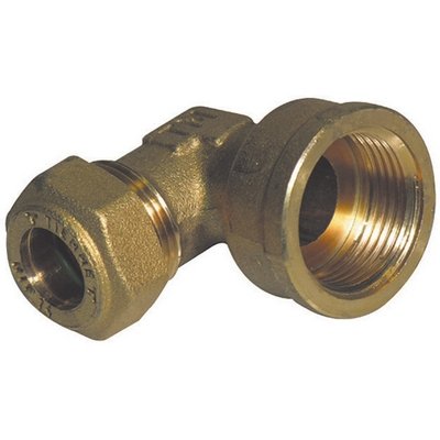 FAIDF GOMITO A 90°   O-RING FEMMINA  TIEMME GAS 1/2 x 14 -CONF