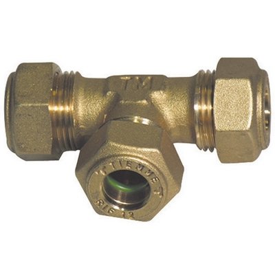 TIEMM 303-1357-18 RACCORDO A TEE INTERMEDIO O-RING TIEMME GAS