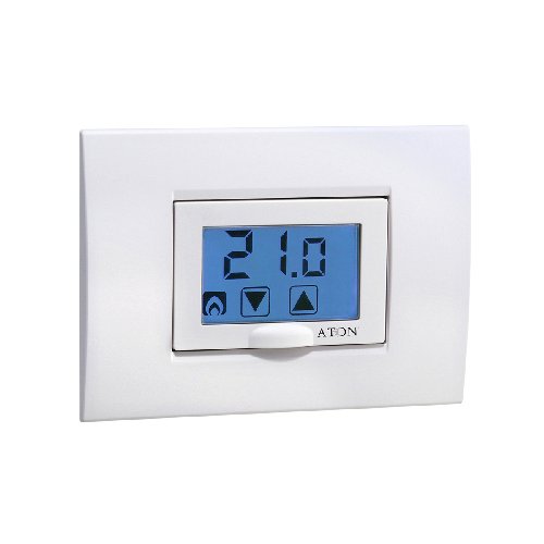 ATON  TERMOSTATO INCASSO KRONO TOUCH Bianco