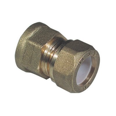 TIEMM 311-1202-0416 NIPPLE FEMMINA  BICONO PER RAME CON OGIVA TEFLON TIEMME