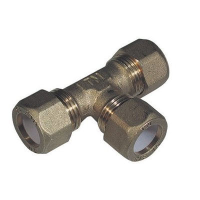 TIEMM 311-1207-0416 TEE CON TRE DADI PER RAME CON OGIVA TEFLON TIEMME