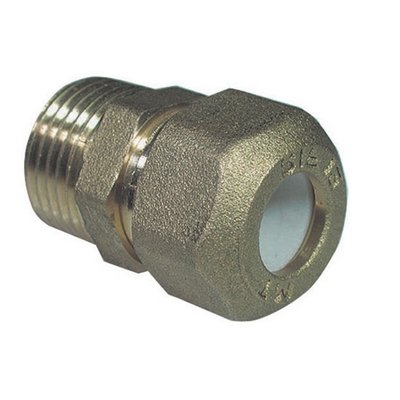TIEMM 311-1250-0412 NIPPLE MASCHIO BICONO PER RAME CON OGIVA TEFLON TIEMME