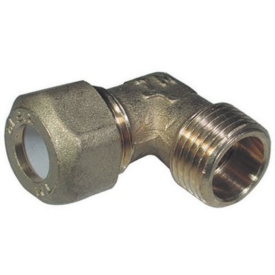 TIEMM 311-1254-0412 GOMITO MASCHIO PER RAME CON OGIVA TEFLON TIEMME