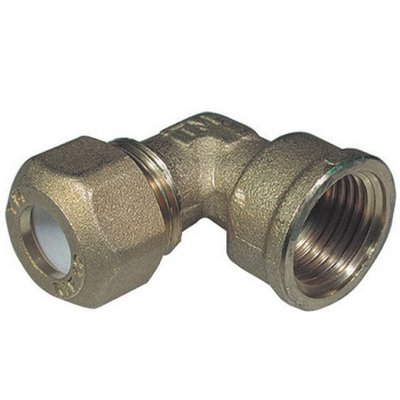 TIEMM 311-1255-0410 GOMITO FEMMINA PER RAME CON OGIVA TEFLON TIEMME