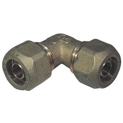 TIEMM 312-1403-15 GOMITO A 90° DOPPIO PER TUBO COBRA-PEX