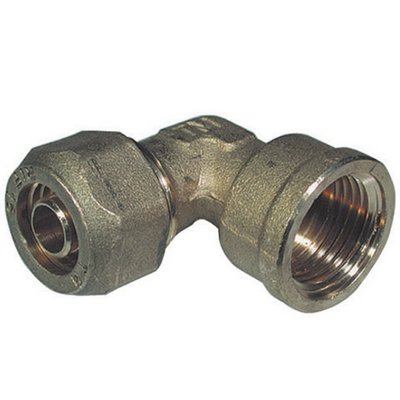 TIEMM 312-1405-0415 GOMITO A 90° FEMMINA PER TUBO COBRA-PEX